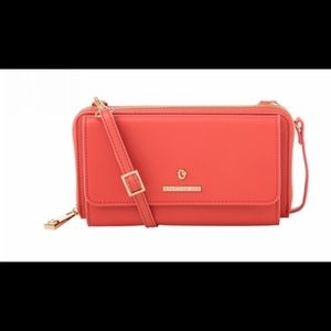 Retreat Coral Wallet Crossbody by Spartina 449